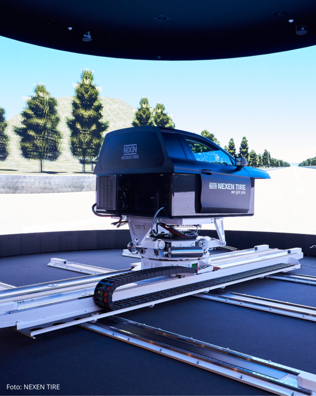 Simulaator: Nexeni järgmine samm rehvide digitaalses arenduses